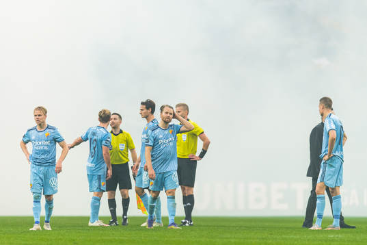 Djurgårdens spelare deppar