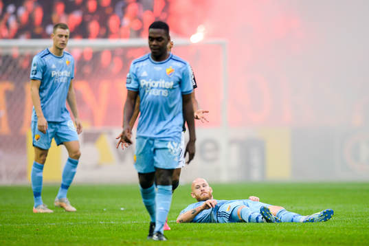Djurgårdens Magnus Eriksson deppar