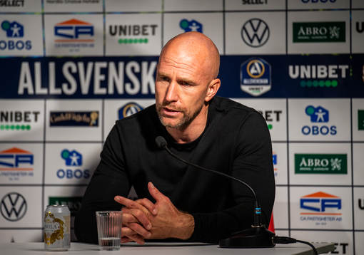Kalmars tränare Henrik Rydström