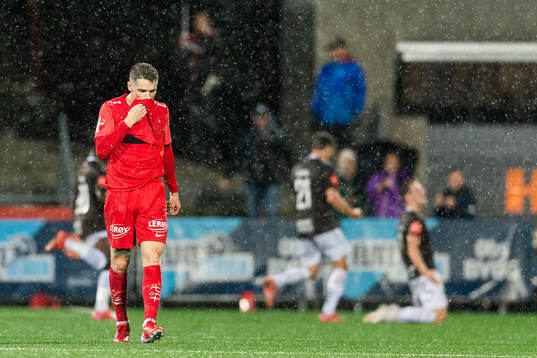 Robert Taylor of Brann looks dejected
