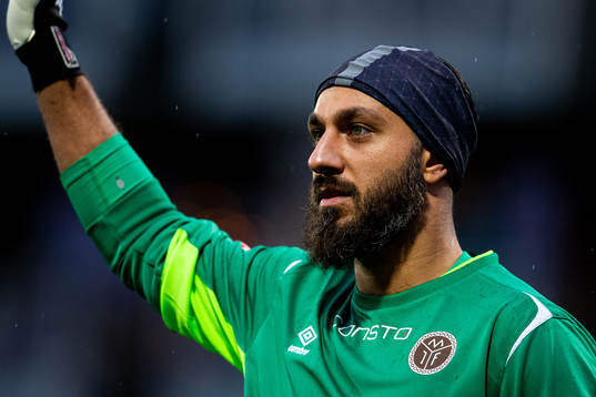 Goalkeeper Sousha Makani of Mjøndalen