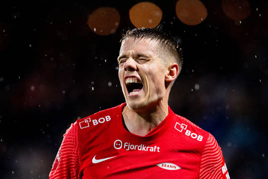 Robert Taylor of Brann reacts