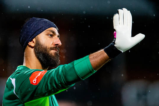 Goalkeeper Sousha Makani of Mjøndalen