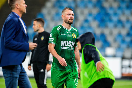 Hammarbys Mads Fenger Nielsen deppar