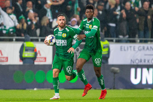 Hammarbys Aljosa Matko jublar