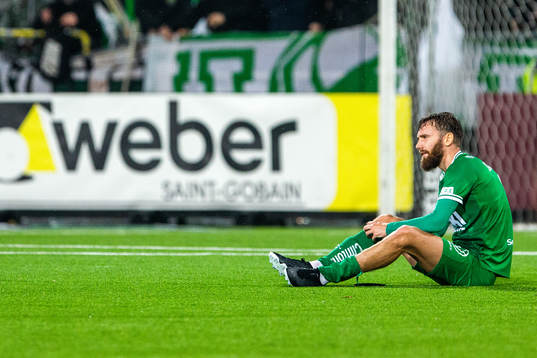 Hammarbys Simon Sandberg deppar