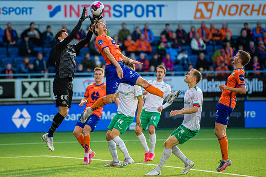 Nicholas George Hagen of HamKam and Sigurd Hauso Haugen of