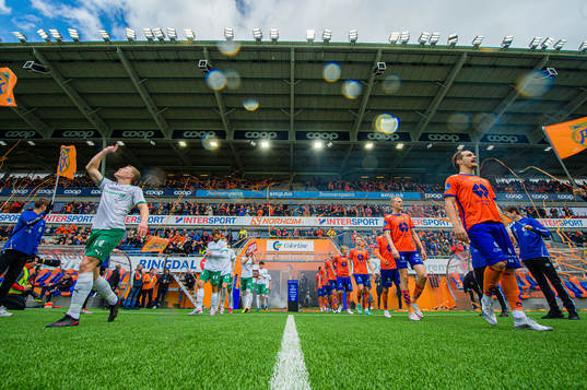 Sigurd Hauso Haugen and Kristoffer Ramos Barmen of Aalesund