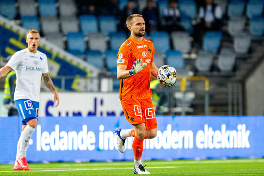IFK Norrköpings målvakt Oscar Jansson