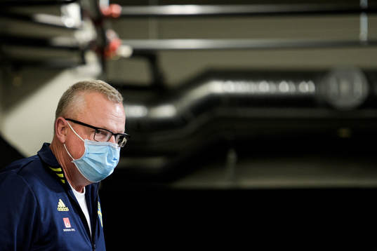 Head coach Janne Andersson of the Swedish national football