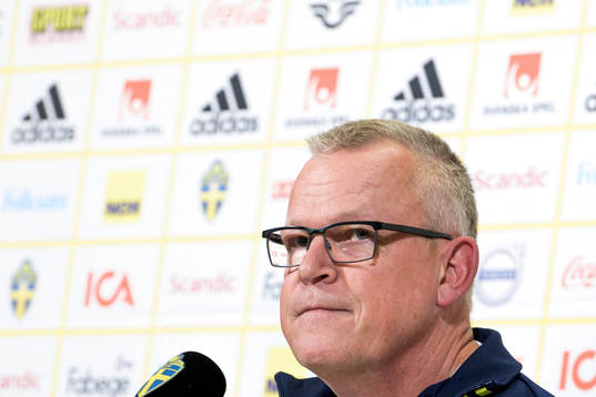 Head coach Janne Andersson of the Swedish national football