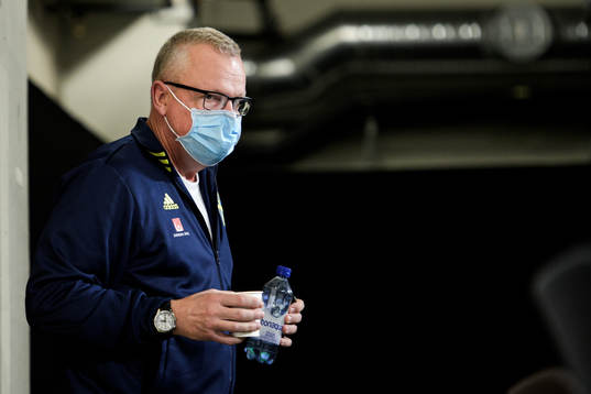 Head coach Janne Andersson of the Swedish national football