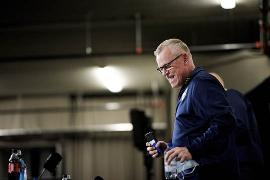 Head coach Janne Andersson of the Swedish national football