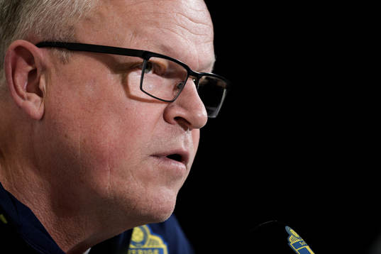 Head coach Janne Andersson of the Swedish national football