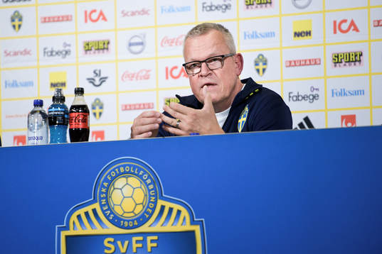 Head coach Janne Andersson of the Swedish national football