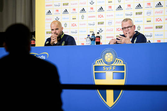Head coach Janne Andersson of the Swedish national football