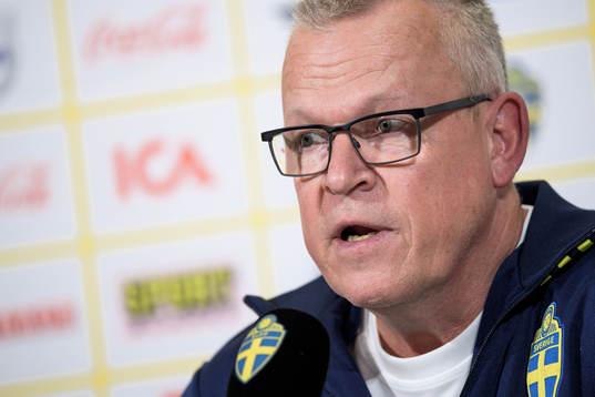 Head coach Janne Andersson of the Swedish national football