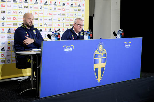 Head coach Janne Andersson of the Swedish national football