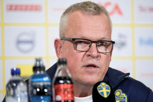 Head coach Janne Andersson of the Swedish national football