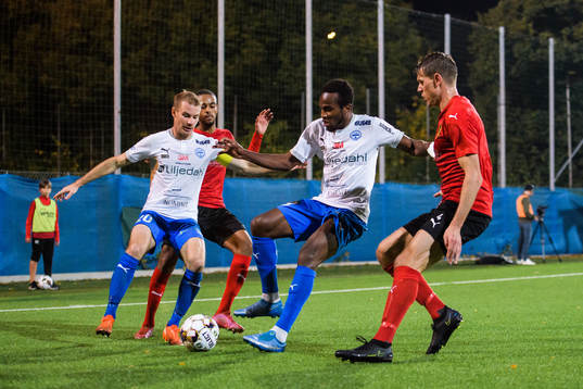 Värnamos Freddy Winsth och Christian Moses