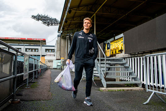 Martin Ødegaard of the Norwegian national football team