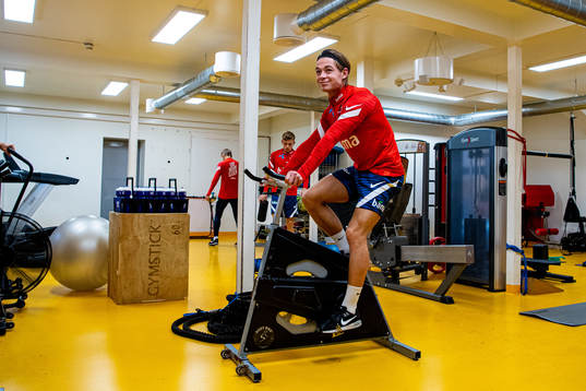 Patrick Berg of the Norwegian national football team