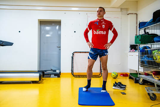 Julian Ryerson of the Norwegian national football team