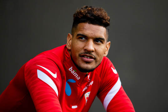 Ohi Omoijuanfo of the Norwegian national football team