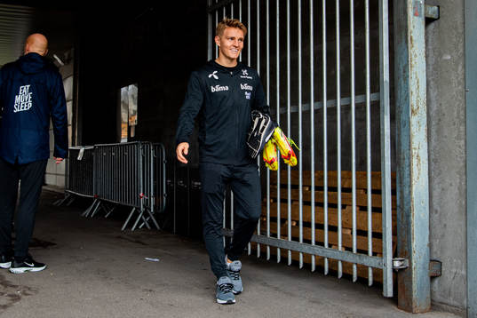 Martin Ødegaard of the Norwegian national football team