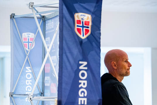 Ståle Solbakken, head coach of the Norwegian national