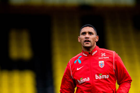 Ruben Gabrielsen of the Norwegian national football team