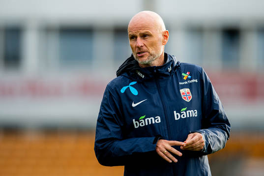 Ståle Solbakken, head coach of the Norwegian national