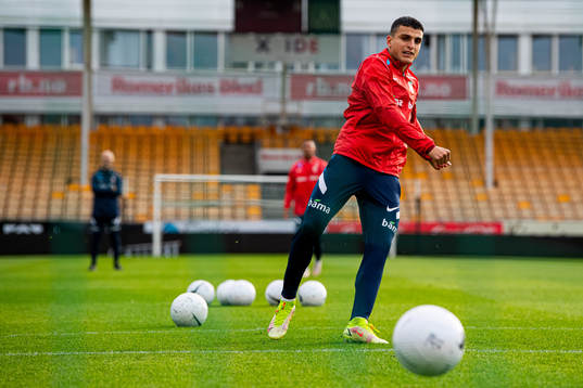 Mohamed Elyounoussi of the Norwegian national football team