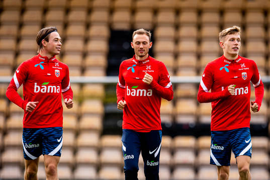 Patrick Berg, Fredrik Aursnes and Marcus Holmgren Pedersen