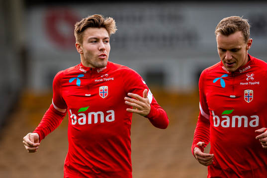 Fredrik André Bjørkan of the Norwegian national football