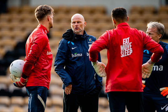 Ståle Solbakken, head coach of the Norwegian national