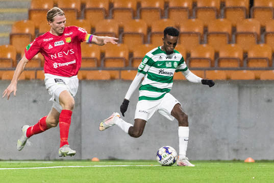 GAIS August Wängberg och Västerås Taha Abdi Ali