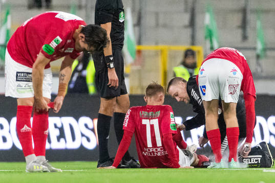 GAIS Julius Lindberg får vård