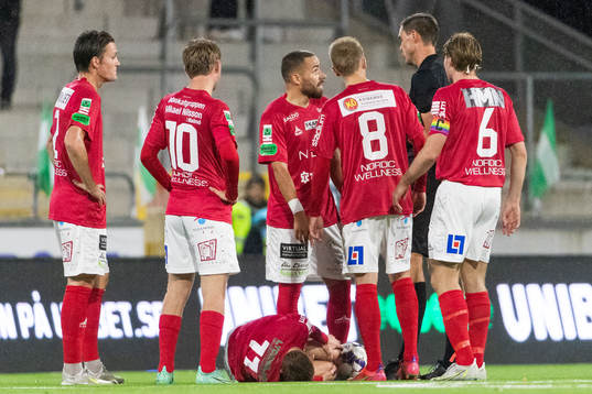 GAIS Julius Lindberg har ont