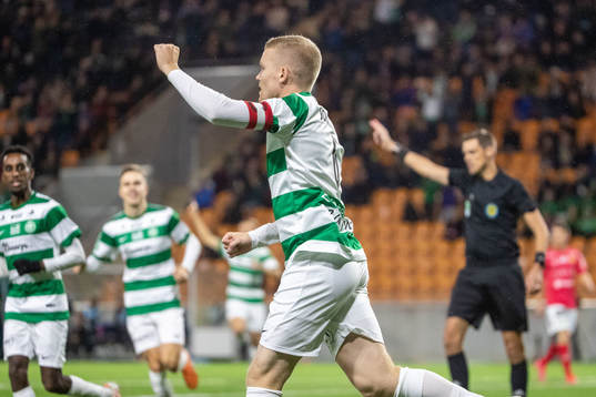 Västerås Simon Johansson jublar