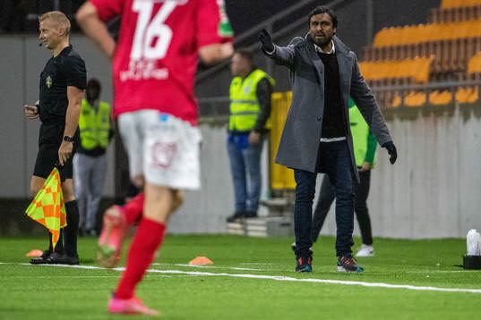 Västerås tränare Kalle Karlsson