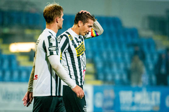 Landskronas Linus Olsson och Philip Andersson deppar