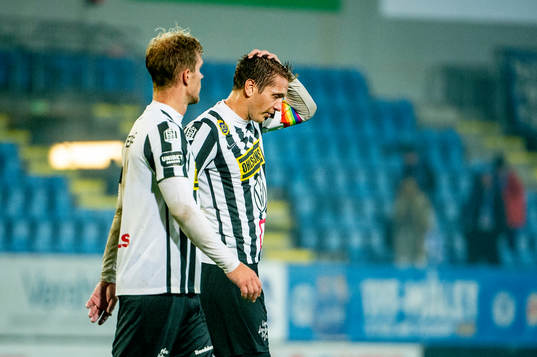 Landskronas Linus Olsson och Philip Andersson deppar