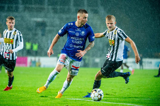 Trelleborgs Petar Petrovic mot Landskronas Johan Rapp