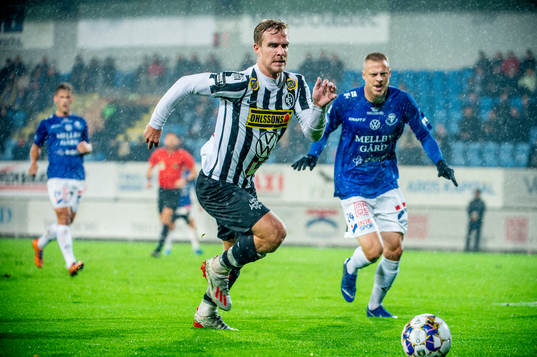 Landskronas Linus Olsson mot Trelleborgs Mattias Håkansson