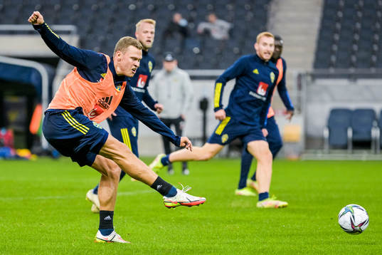 Viktor Claesson of the Swedish national football team
