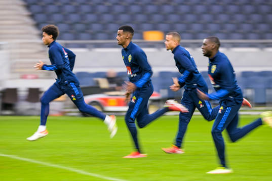 Alexander Isak of the Swedish national football team