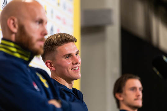 Viktor Gyökeres of the Swedish national football team