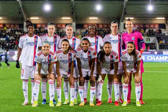 The starting eleven of Lyon