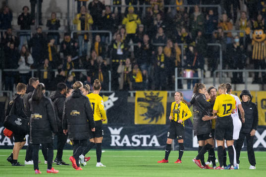 Dejected players of Häcken